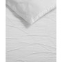 3 Piece Abstract Crinkle Duvet Cover Set, Queen