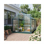 Outdoor Backyard Plant Greenhouse/Hot House w/ Rooftop Vent & Walls