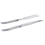 Laguiole Stainless Steel Carving Knife and Fork Set