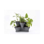 Collins Modular 2-Tier Multi-Level Vertical Herb Planter, Charcoal