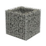 Gabion Raised Bed Galvanized Steel 19.7"x19.7"x19.7"