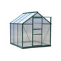 6' x 6' x 7 Greenhouse Aluminum Frame Walk-In Garden Polycarbonate
