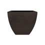 Modern Planter Short Square Espresso 20in x 16in