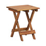 Plant Stand 11.8"x11.8"x15" Solid Acacia Wood