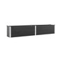 Garden Raised Bed 78.7"x19.7"x21.3" WPC Gray