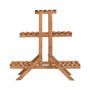 Plant Stand 32.7"x9.8"x32.7" Firwood