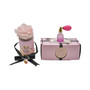 Pop-Up Hey Sugar Single Blush Pink Rose with Complementary Custom Enamel Lollipop Charm