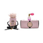 Pop-Up Hey Sugar Single Blush Pink Rose with Complementary Custom Enamel Lollipop Charm