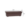 Countryside Flower Box, Brown, 24 Inch