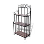 Plant Stand Display Terracotta Color Mosaic Pattern