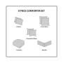 Ramsey Embroidered 8-Pc. Comforter Set, Queen