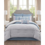 Ramsey Embroidered 8-Pc. Comforter Set, Queen