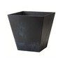 ArtStone Ella Planter Square Black 10 Inch