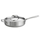 Gourmet Tri-Ply Clad 3 Quart Covered Deep Sauté Pan