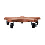 PSN18430 Down Under Plant Caddie, Terra Cotta, 16in diameter