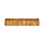 Garden Raised Bed 59"x11.8"x9.8" Solid Acacia Wood