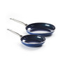 Diamond-Infused 9.5" and 11" Frying Pan Set.