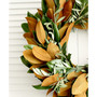 Fresh Magnolia and Olive Wreath, 20"