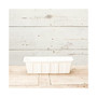 Mnftg. Polypropylene Flower Box Planter/Liner, White, 18" L