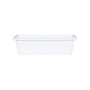 Mnftg. Polypropylene Flower Box Planter/Liner, White, 18" L
