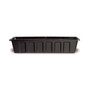 Manufacturing Polypropylene Flower Box Planter/Liner, Black, 30" L