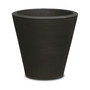 Madison Planter DoubleWalled 20" Caviar Black