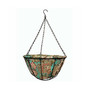 Hanging Basket with Fabric Coco Liner, 12 diameter