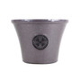 Logo Large Plastic Modern Planter Light Brown 14.5 Inches