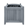 Garden Raised Beds 2 pcs 11.8"x11.8"x11.8" Solid Firwood