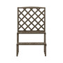 Plant Stand with Trellis Gray 27.5"x16.5"x45.2" Solid Fir Wood