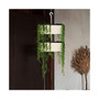 Sunny Round Hanging TwoTier Planter 10 Inch White