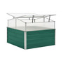 Greenhouse Green 39.4"x39.4"x30.3" Galvanized Steel