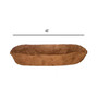 Coconut Arts Forge Trough Shaped Coco Liner, 48-Inch