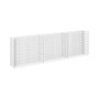 Gabion Raised Bed Galvanized Steel 106.3"x11.8"x35.4"