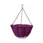 Hanging Basket with Jute Coco Liner, Lavender - 14in