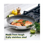 Chatham Stainless Ceramic Nonstick 11" Frypan & Lid