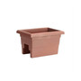 Countryside Rail Planter Square 26165 Terra Cotta 16 Inch