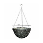 (RA811) Resin Hanging Basket, Dark Blue