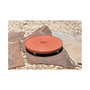 6-Wheeled Plant Dolly, Terra Cotta Colored, 24in
