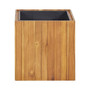 Garden Raised Bed Pot 17.1"x17.1"x17.3" Solid Acacia Wood