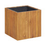 Garden Raised Bed Pot 17.1"x17.1"x17.3" Solid Acacia Wood