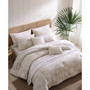 Costa Blanca Cotton Reversible 5 Piece Comforter Set, Full/Queen