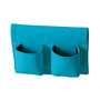 Rail Planter 4 Pocket - Blue