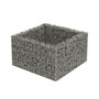 Gabion Raised Bed Galvanized Steel 35.4"x35.4"x19.7"