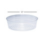 Deep Basket Vinyl Liner, Clear - 12in Diameter