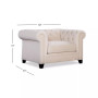 Kallison Fabric Arm Chair, Created for Macy's