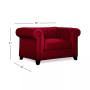 Kallison Fabric Arm Chair, Created for Macy's