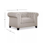 Kallison Fabric Arm Chair, Created for Macy's