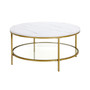 Sivil 36" Round Coffee Table