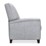 Ashlinn 34" Pastel Leather Pushback Recliner, Created for Macy's